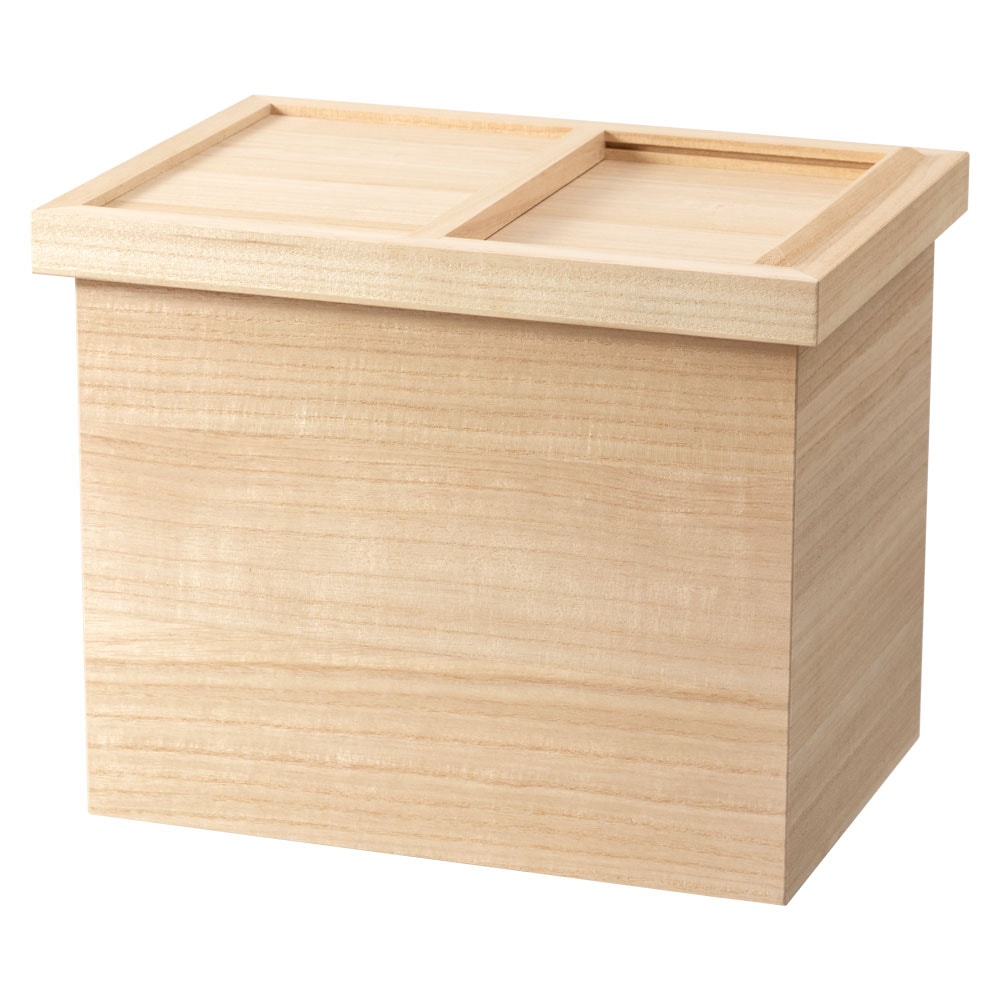 新米の美味しさ長続き】10キロ用米びつ 一合升&すりきり板付き 伝説の