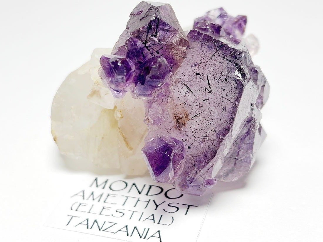 タンザニア産モンドエレスチャルアメジスト/Elestial Amethyst