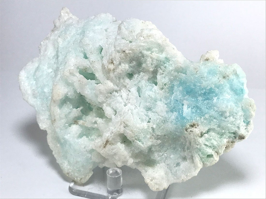 超高品質 スミソナイト 天然石 フリーフォーム ブルーアラゴナイト 超