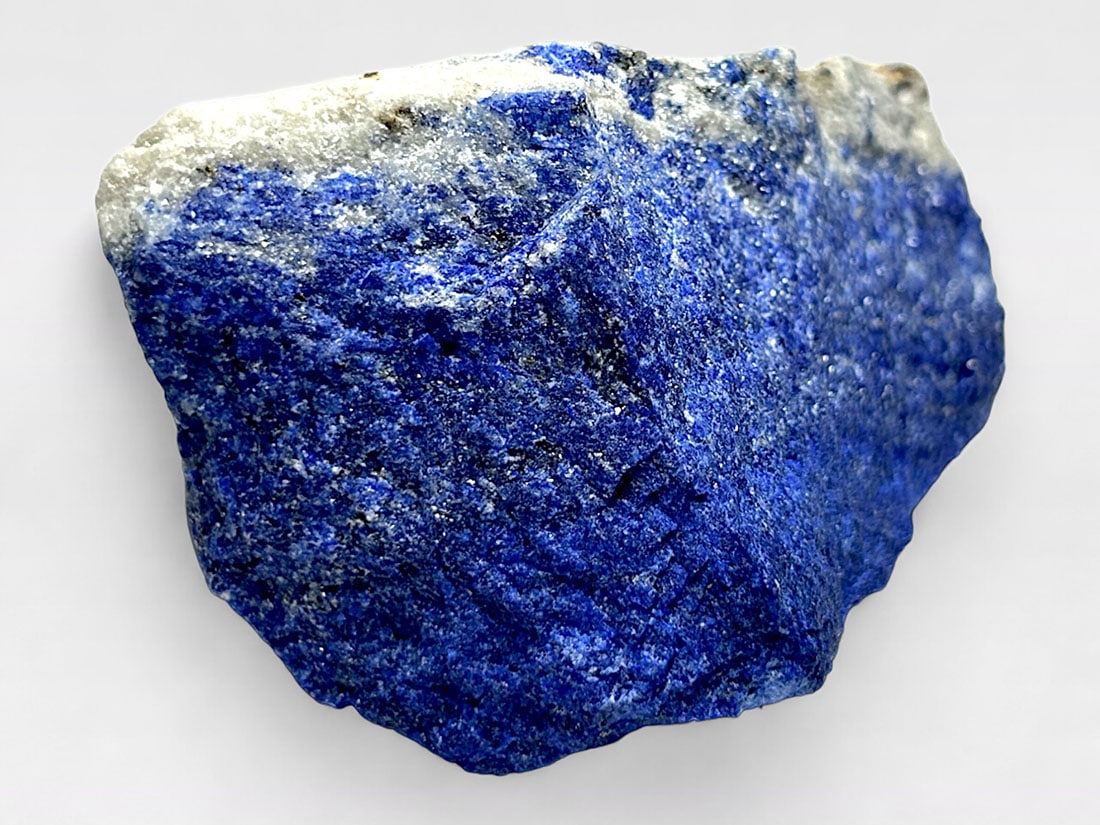 蛍光) アフガニスタン産 ラピスラズリ ラフ / Lapis Lazuli