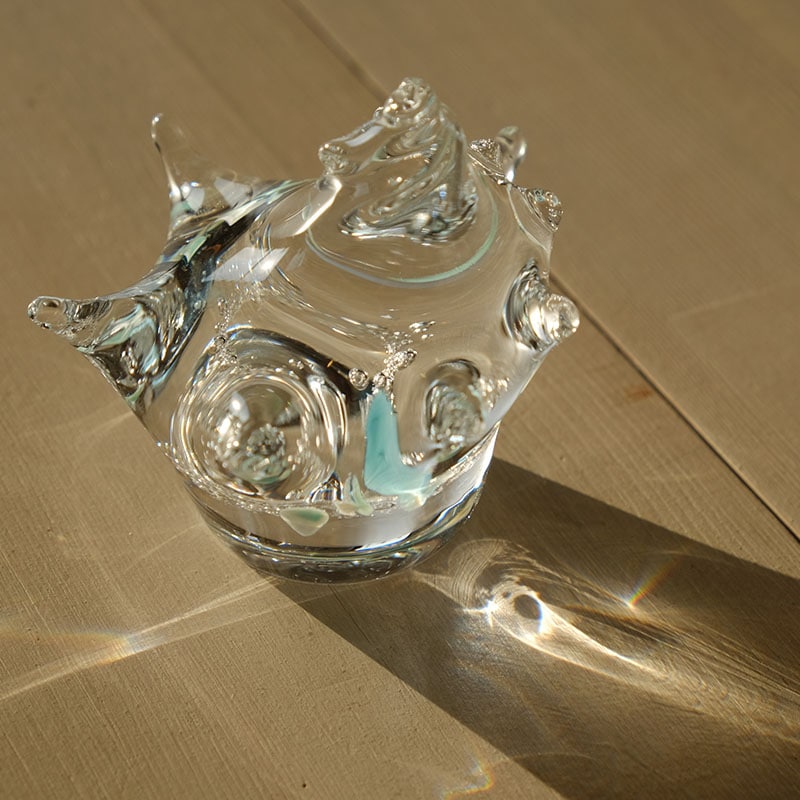 さざえのペーパーウェイト | すべての商品 | WATARIGLASS studio (TS