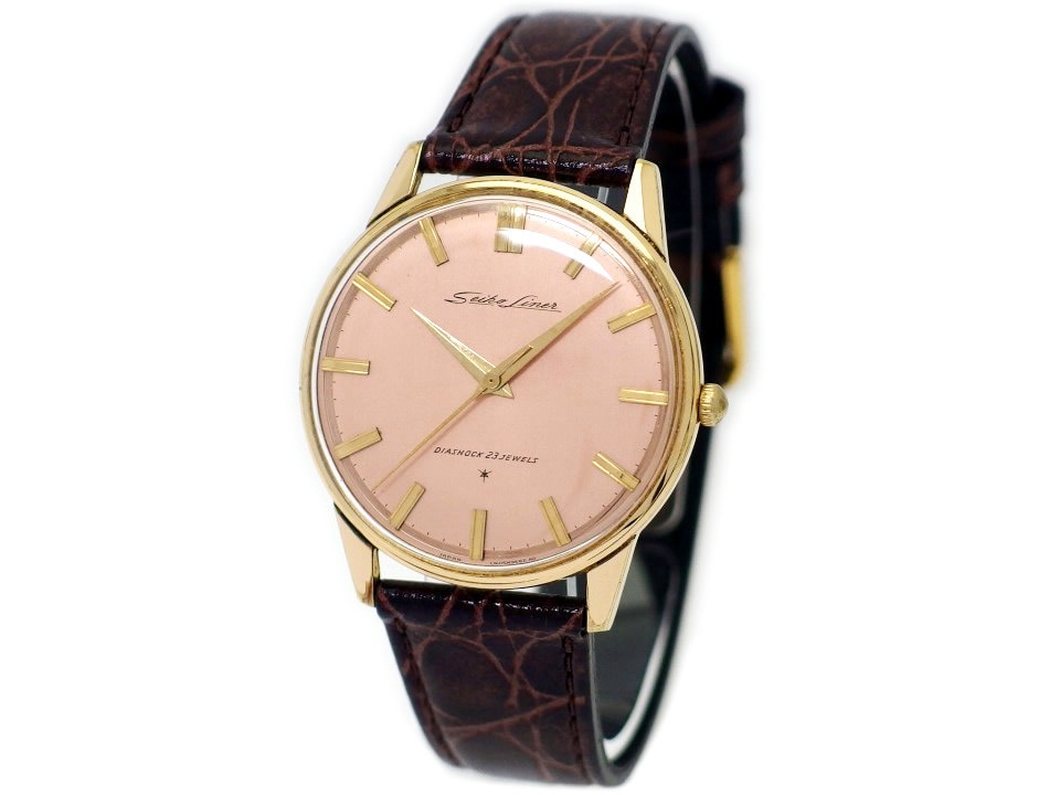 セイコー ライナー J15007 GP Cal.3140 23石 手巻 OH済 昭和38年頃 Seiko