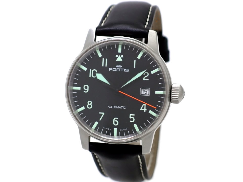 美品】フォルティス フリーガー クラシック デイト 40mm 595.11.46.3