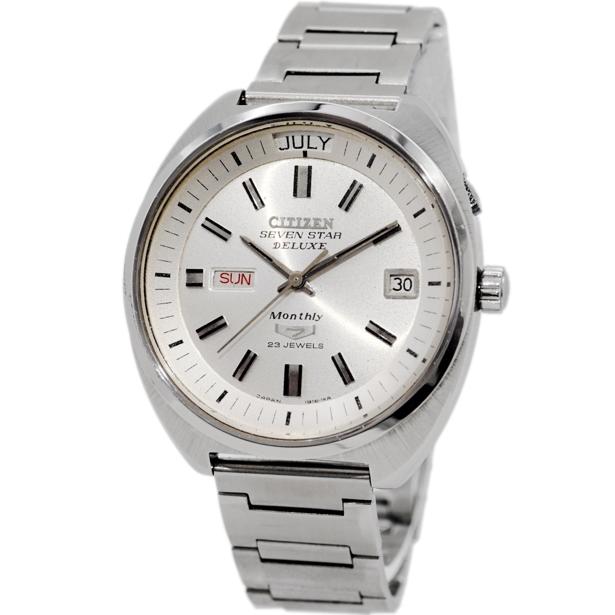 シチズン セブンスターデラックス マンスリー ACSS52704-Y 自動巻 OH済