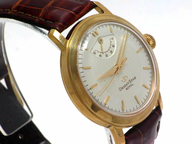 オリエントスター ロイヤル 18K WZ0061EG 手巻 OH済 USED