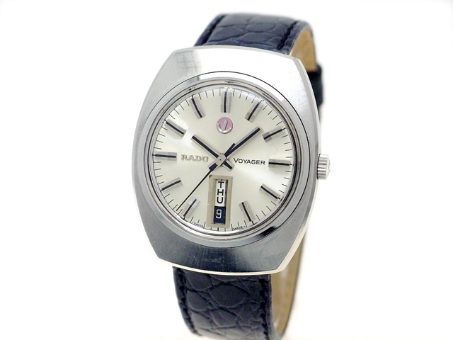 ラドー ボイジャー デイデイト Ref.11814 自動巻 OH済 1970年代 Rado