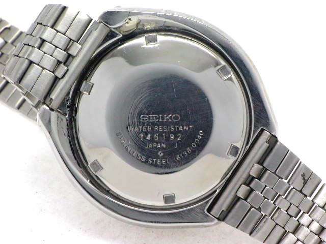 セイコー スピードタイマー 6138-0040 ツノクロノ黒馬 自動巻 OH済