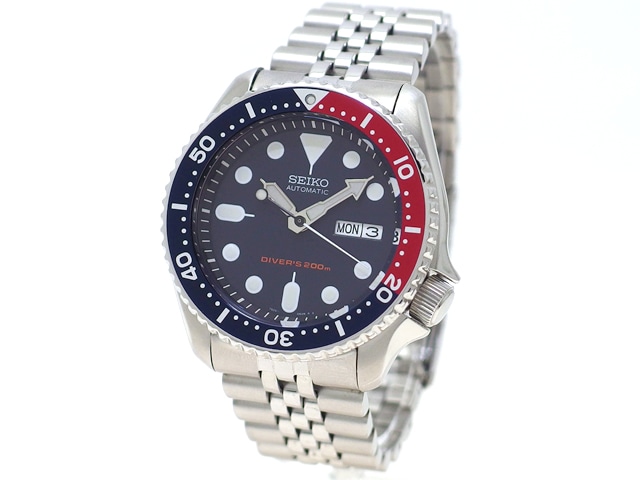 セイコー ダイバー 200m 逆輸入モデル SKX009KD 自動巻 USED