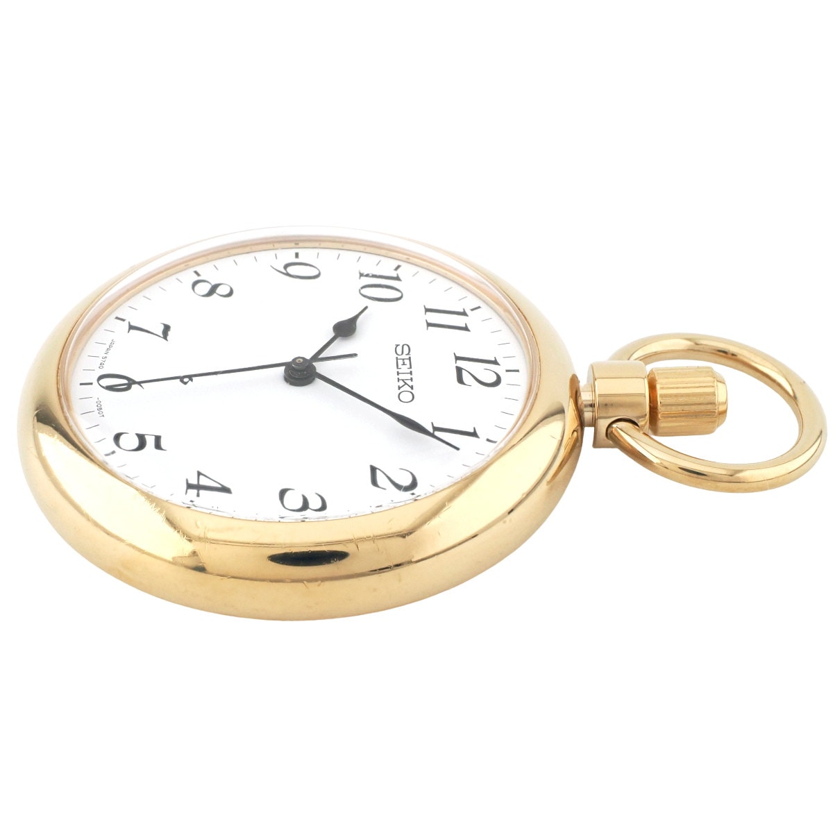 セイコー 懐中時計 5740-0080 金メッキ 10振動 ロードマーベルCal