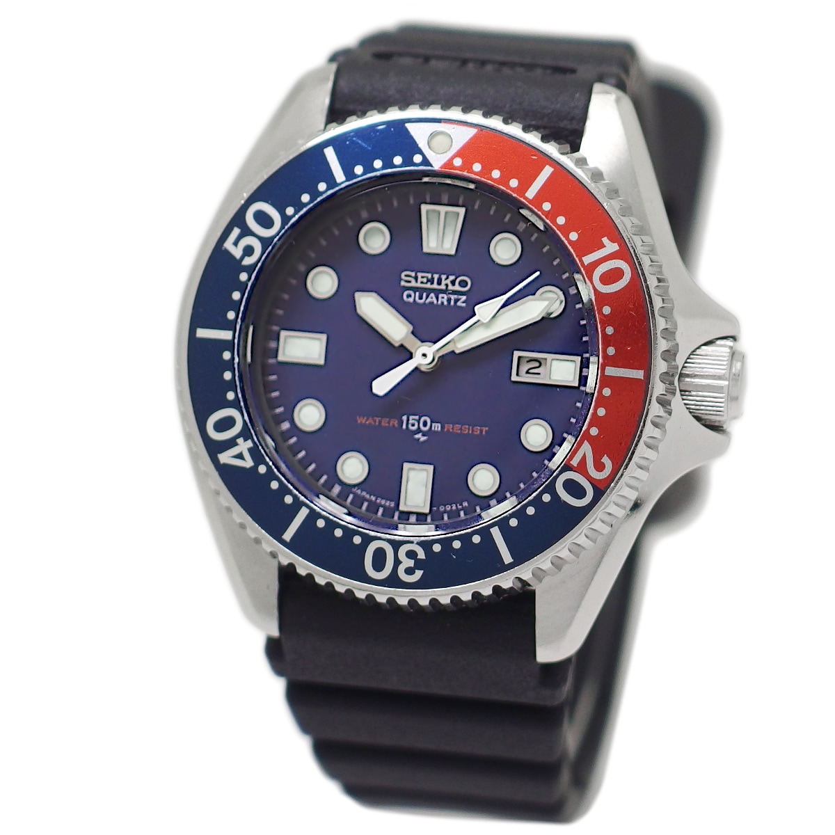 セイコー ダイバー 150m レディース 2625-001B ペプシベゼル クオーツ
