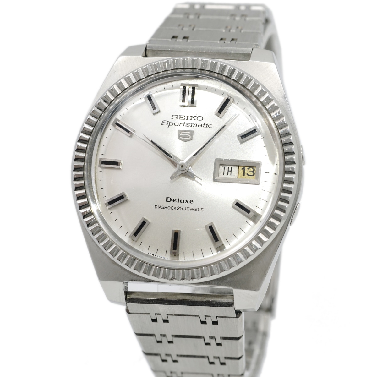 セイコー スポーツマチック ファイブデラックス 7619-9041 25石 自動巻