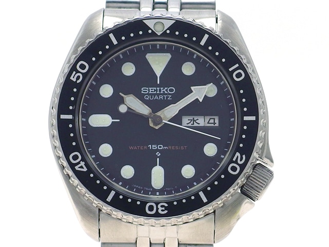 セイコー ダイバー 150m 7548-7000 クオーツ 昭和55年製