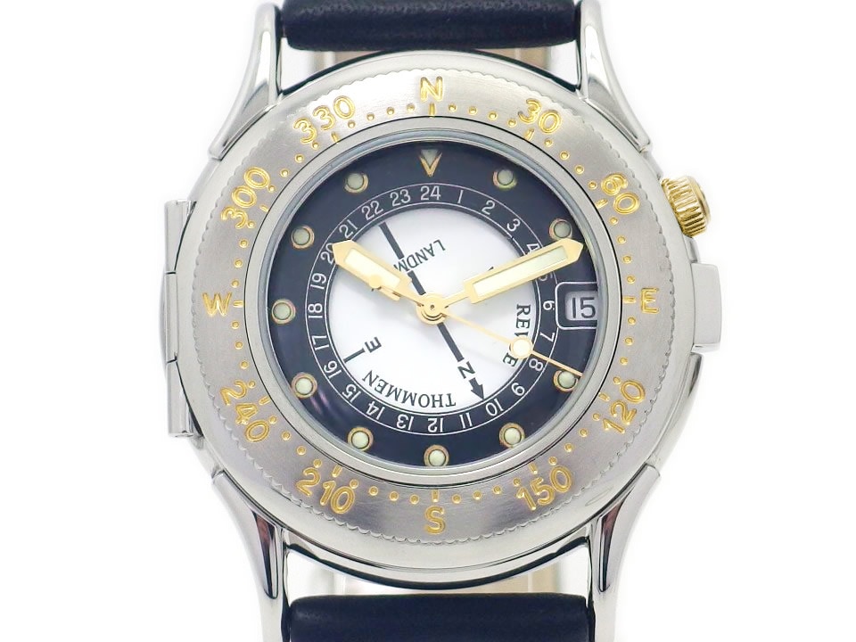 レビュートーメン ランドマーク 5811001 太陽コンパス クオーツ USED