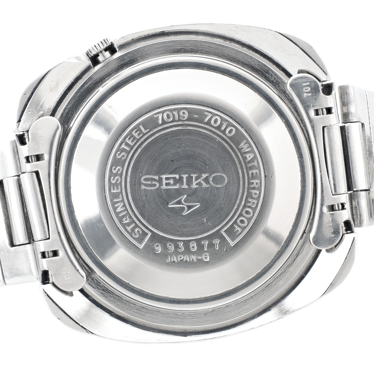 セイコー 5アクタス 7019-7010 青文字盤 自動巻 OH済 昭和44年/1969