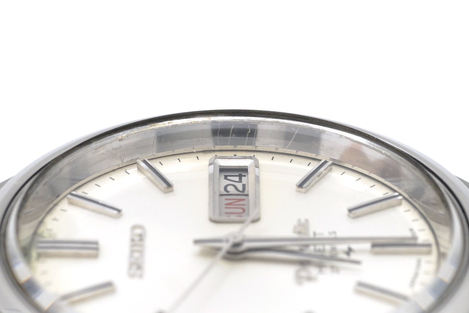 セイコー プレスマチック 5146-7040 プッシュリューズ 27石 自動巻 OH