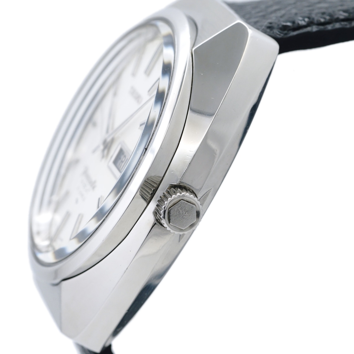 セイコー プレスマチック 5146-7040 プッシュリューズ 27石 自動巻 OH