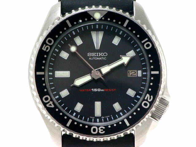 セイコー 150m 4th ダイバー 7002-7000 自動巻 OH済 昭和61年製