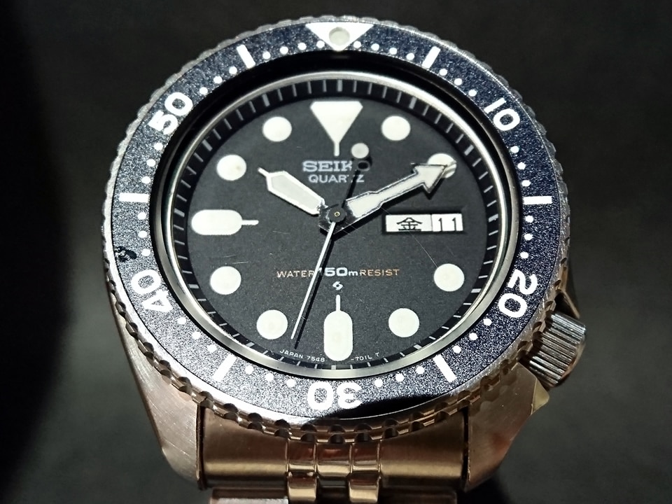 セイコー ダイバー 150m 7548-7000 クオーツ 昭和56年製 Seiko