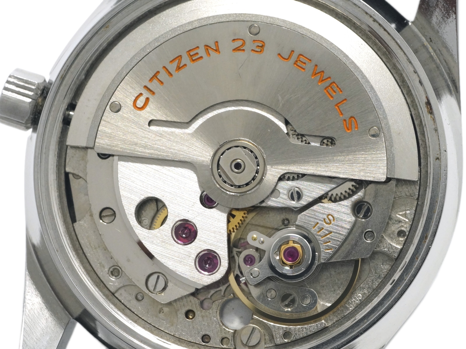 シチズン クリスタルセブン 23石 ACSS 2808-T Cal.5203 自動巻 OH済 昭和42