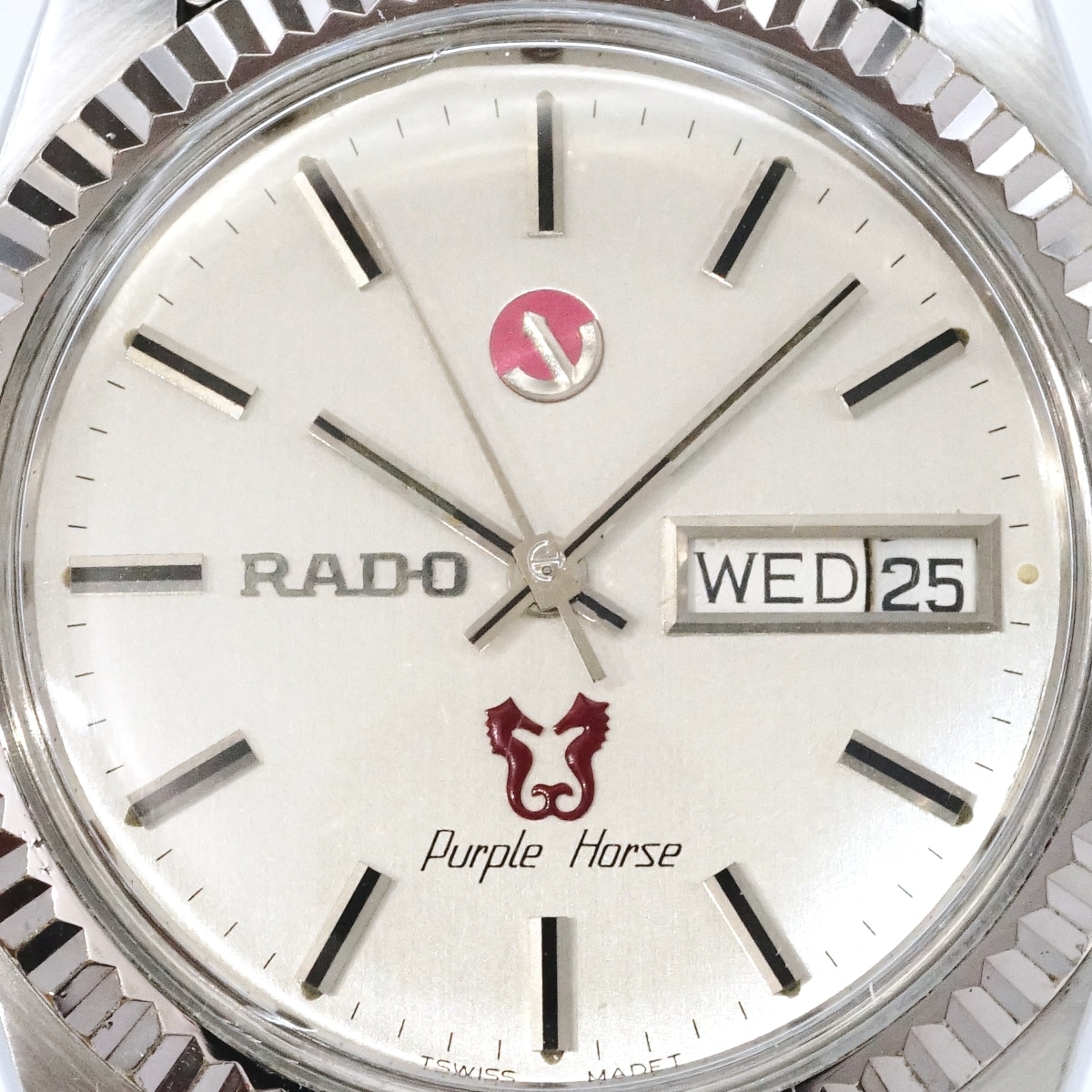 ラドー パープルホース Ref.606.3253.4 金色ムーブメント ETA2878 自動