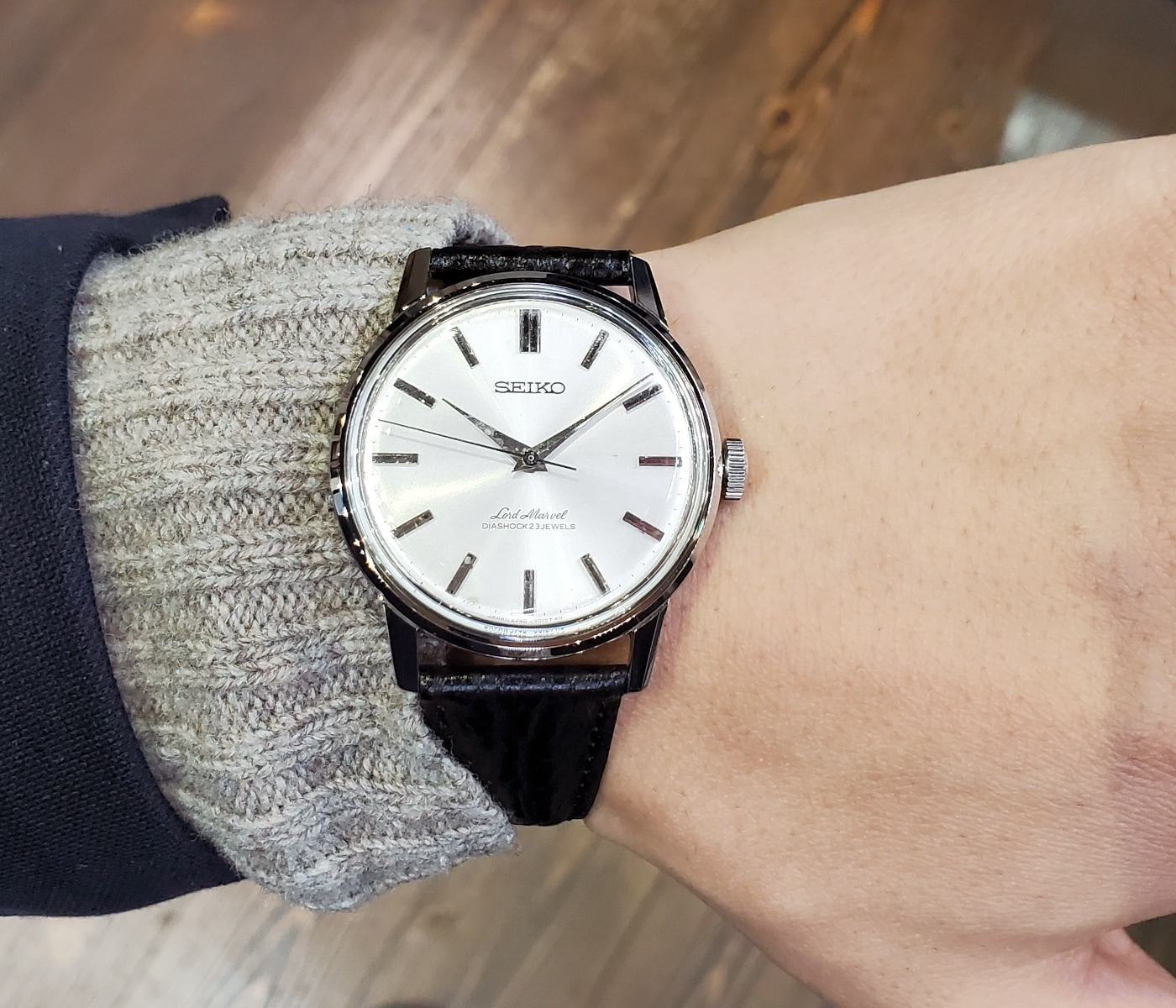 セイコー ロードマーベル 5740-0010 裏蓋タツノオトシゴ ロービート