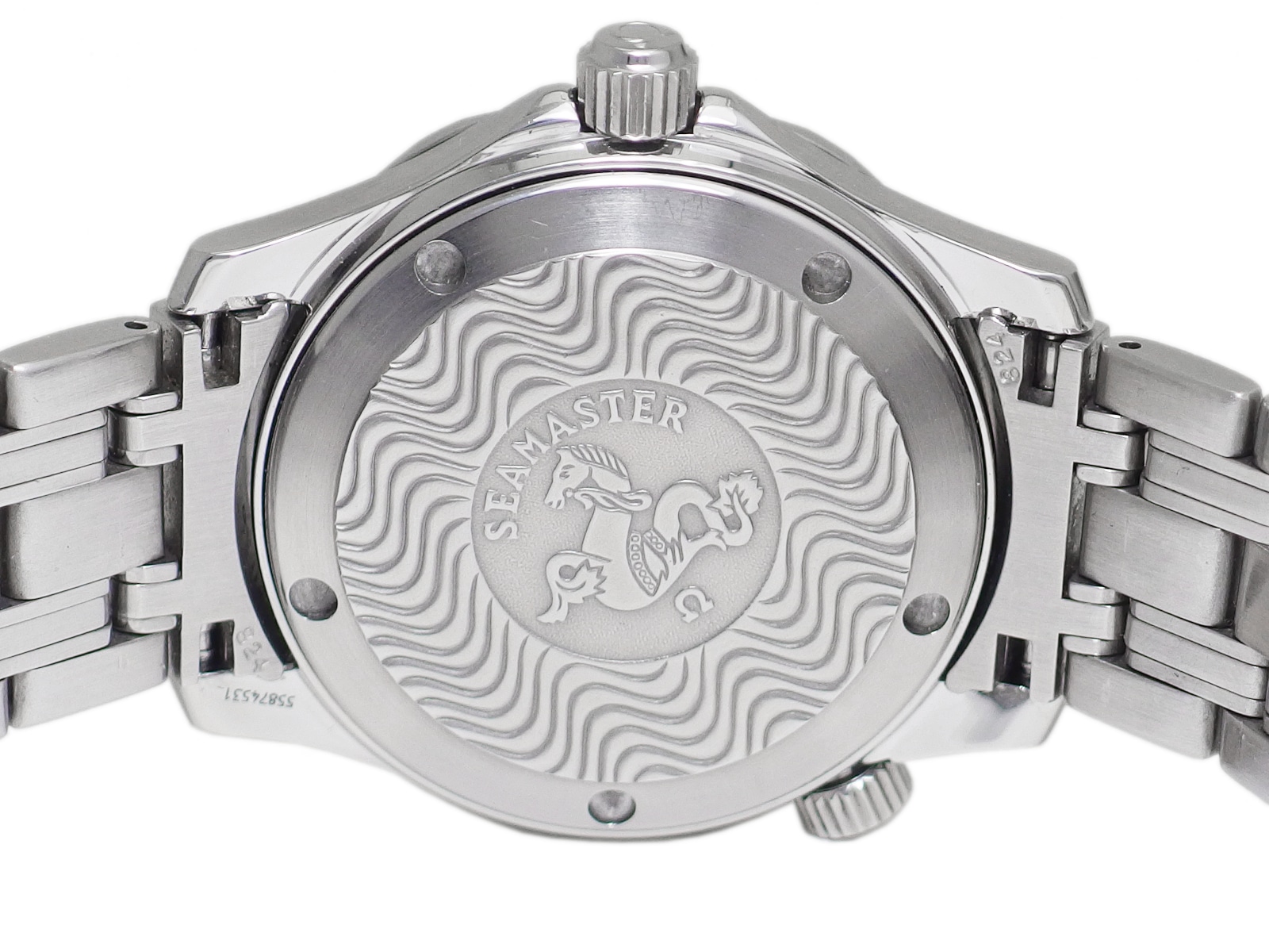 オメガ シーマスター プロフェッショナル 300m 2561.80 青 ミドル