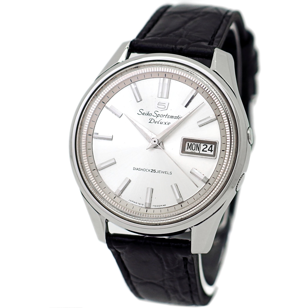 セイコー スポーツマチック ファイブ デラックス 7619-7010 自動巻 OH