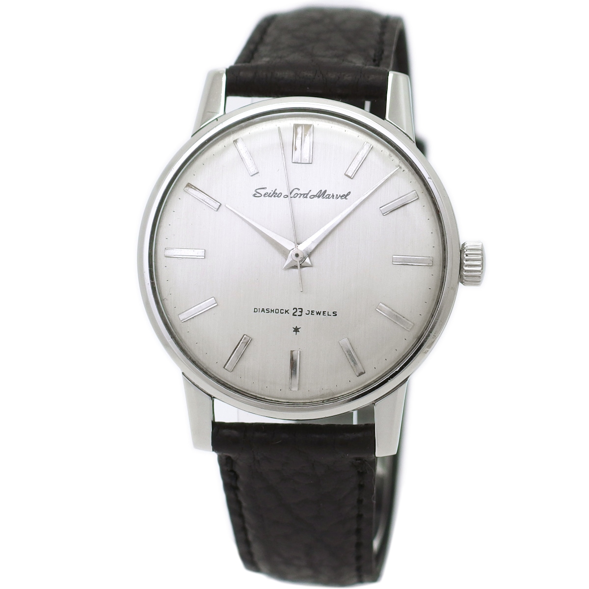 セイコー ロードマーベル 15027E ステンレス製 リダン文字盤 23石 手巻