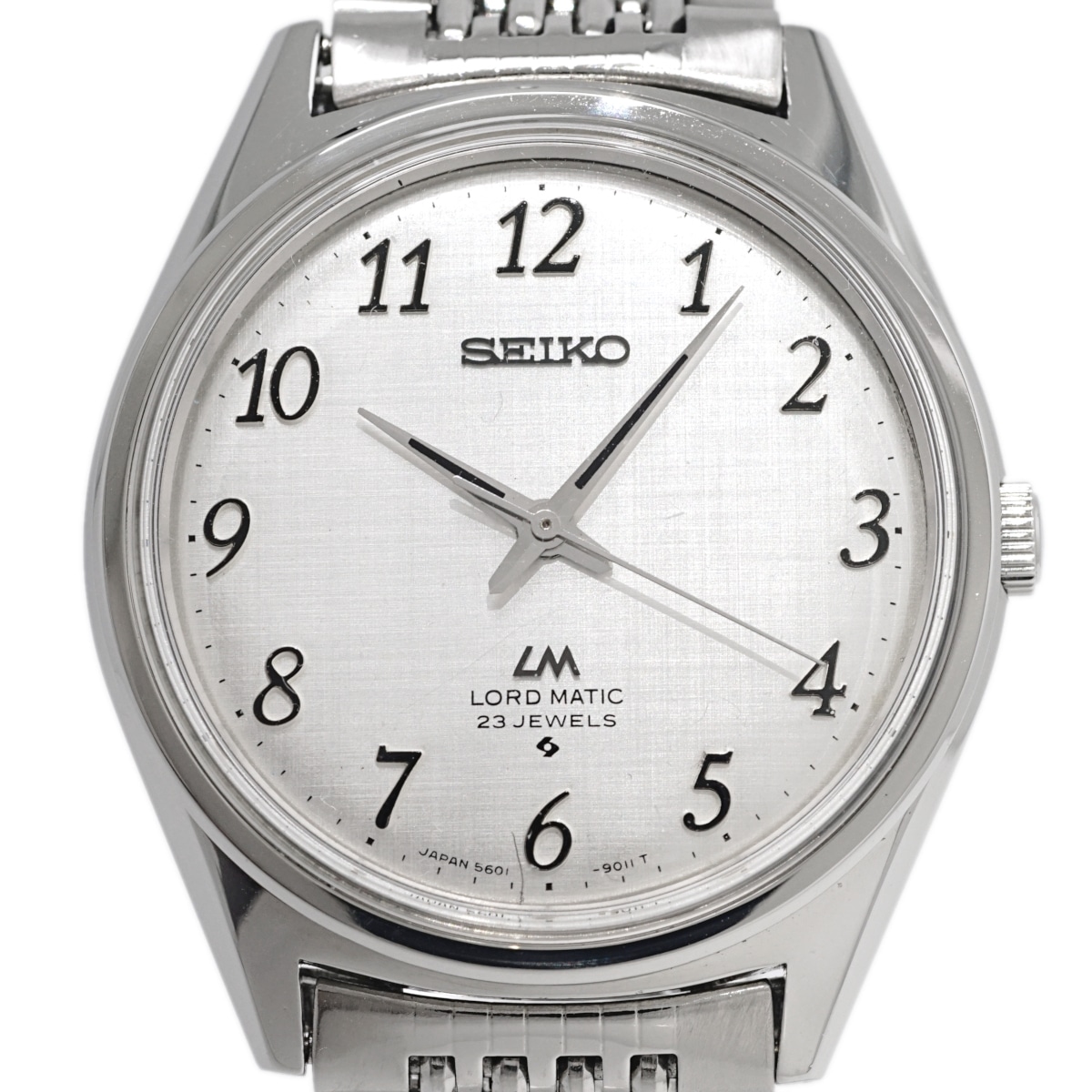 セイコー ロードマチック 5601-9000 絹目文字盤 アラビアインデックス