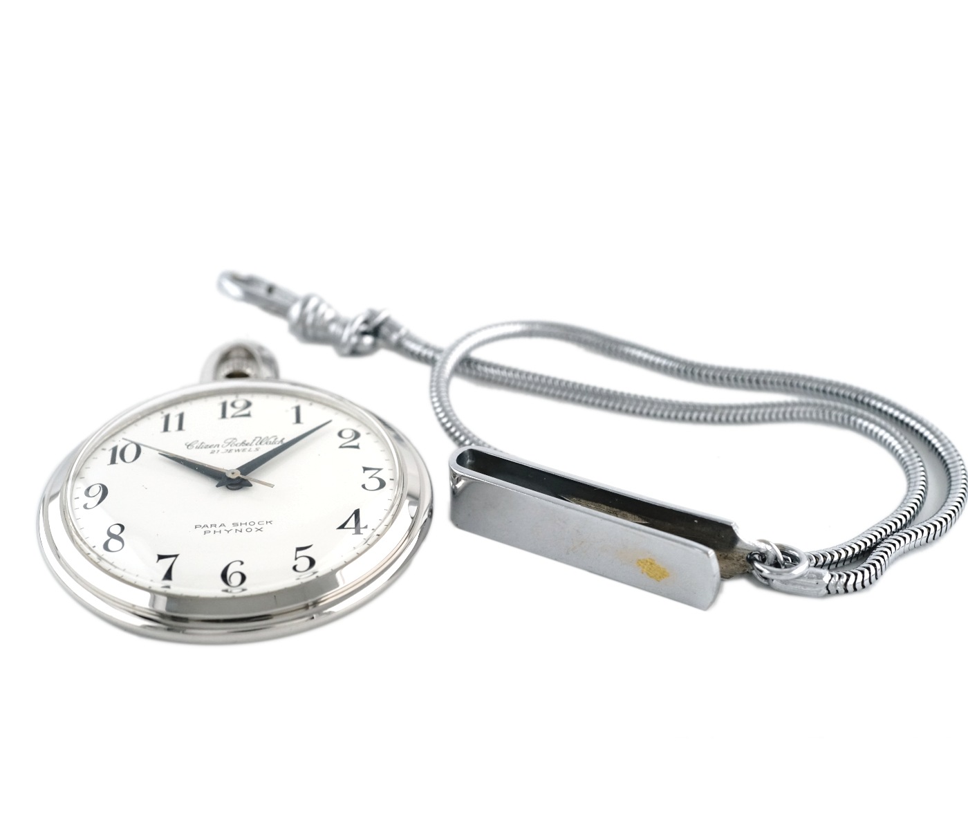 シチズン 懐中時計 4-020421-K アラビアインデックス 黒針 Cal.0201 21