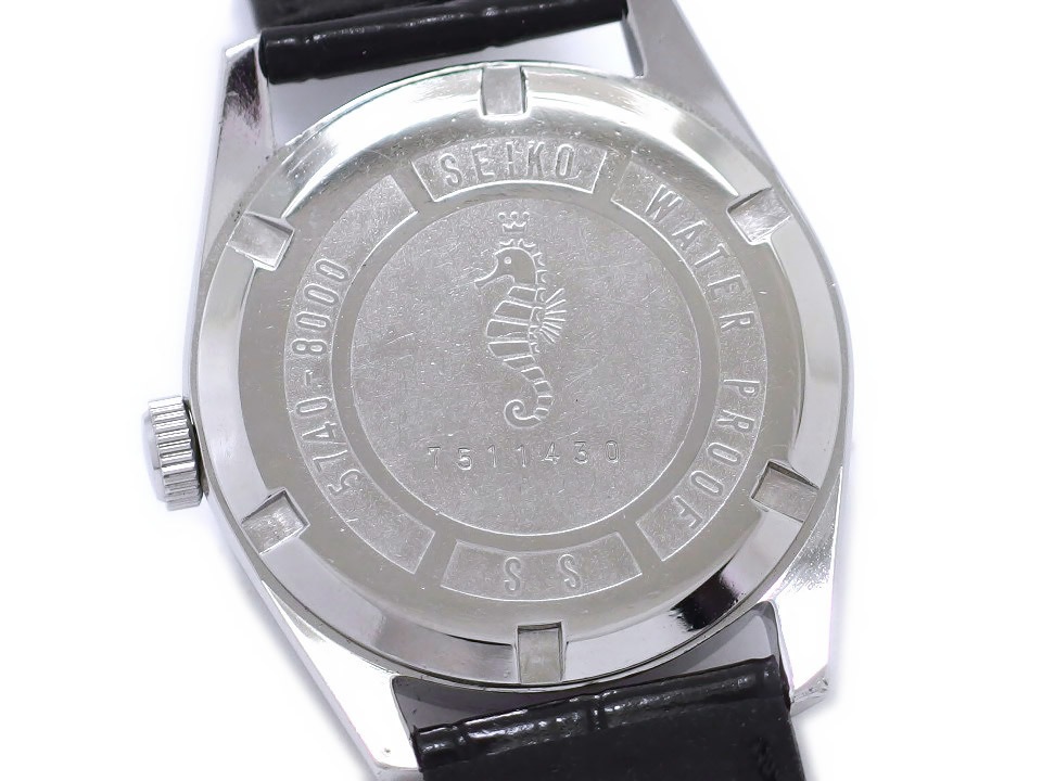 セイコー ロードマーベル 36000 初期型 5740-8000 裏蓋タツノオトシゴ