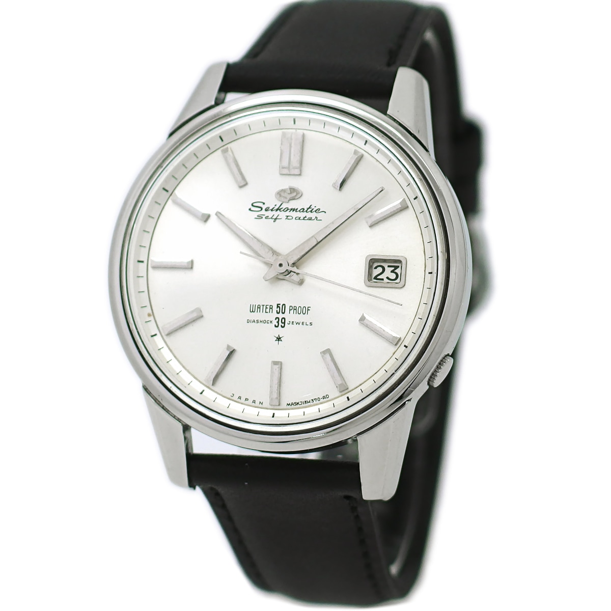 セイコー マチック セルフデーター J13085 AD文字盤 金色ムーブメント