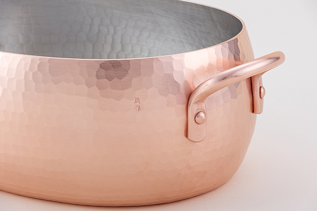 オーバル鍋（深型）（銅） | 鍋 | 鍛金工房 WESTSIDE33