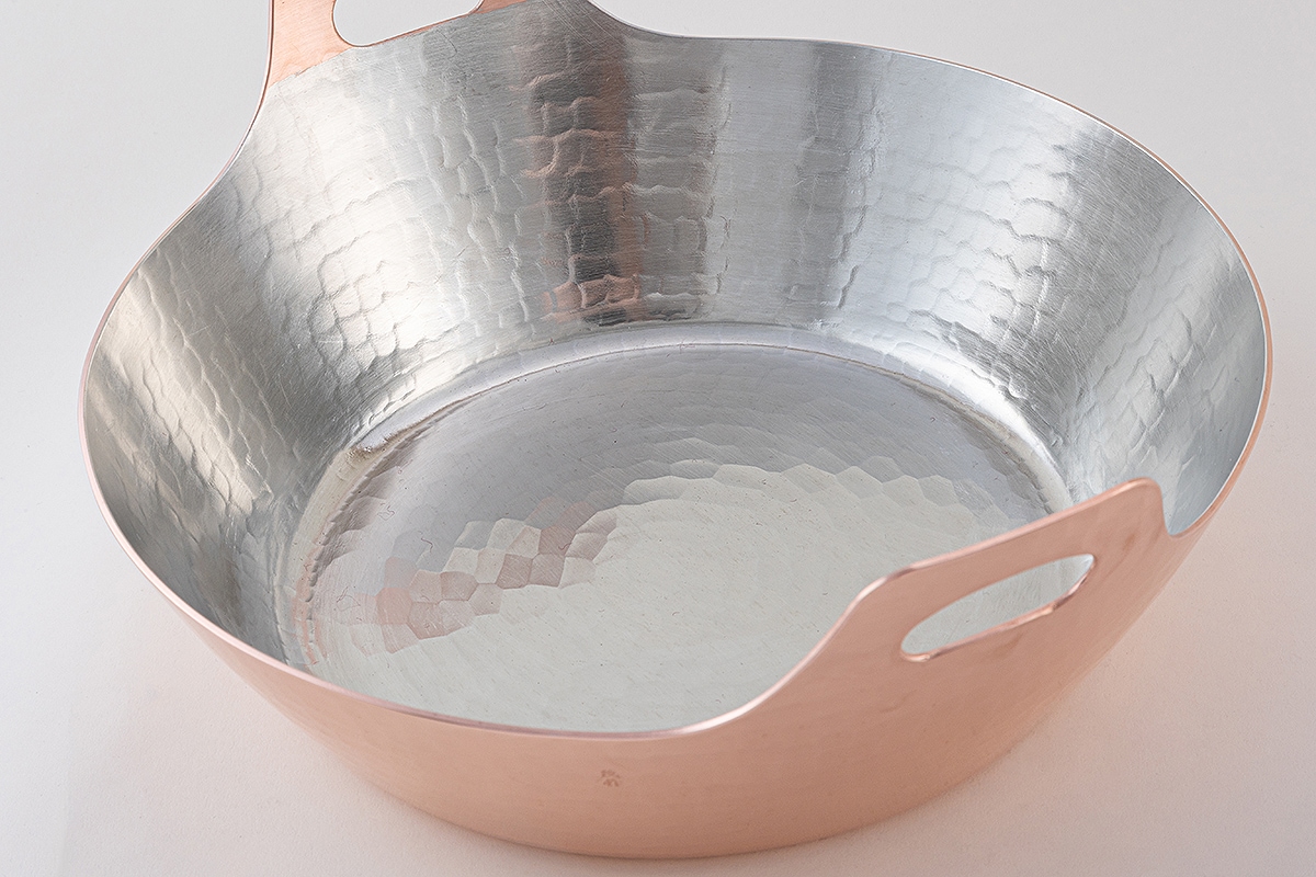 天ぷら鍋（銅） | 鍋 | 鍛金工房 WESTSIDE33