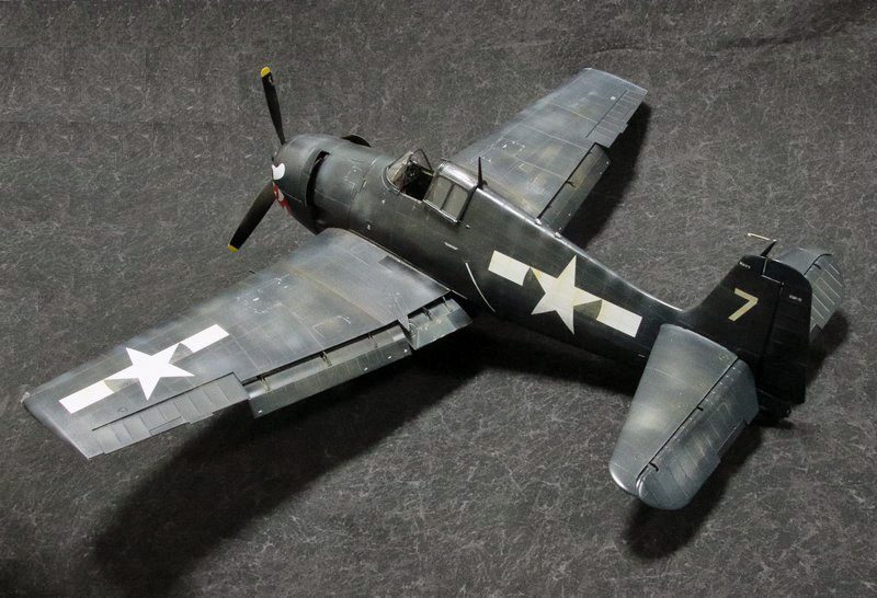 1/24 グラマン F6F-5 ヘルキャット 完成品｜艦船模型の販売する