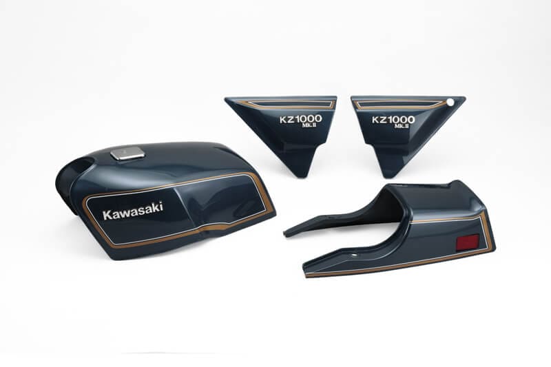 Z1000MK2/Z750FX-1＜ルミナスネイビーブルー＞ 外装4点セット | 車種