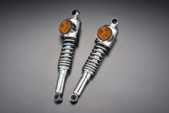 Z1/Z2 STDタイプリアショック メッキリム (純正型 レッド) | 車種から