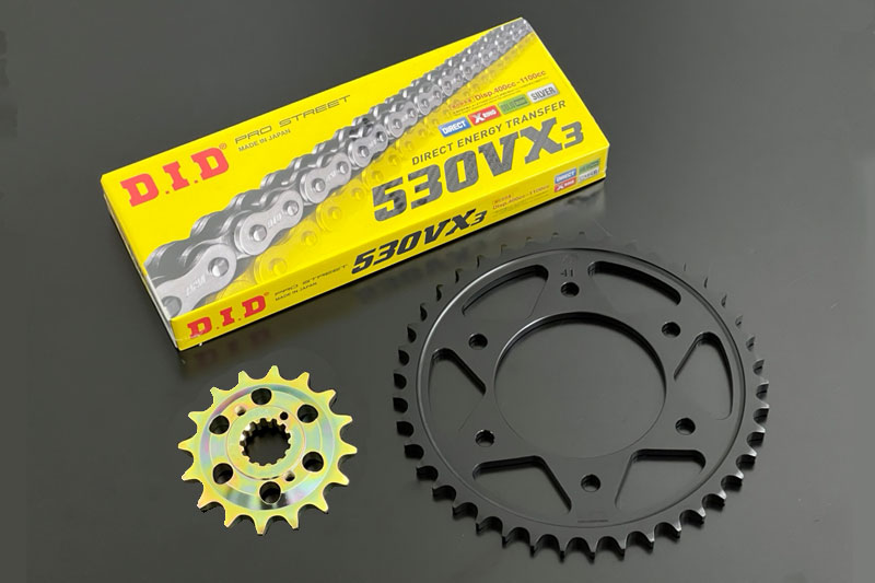 530コンバートキット】Z系 オフセットスプロケット&110Lゴールド