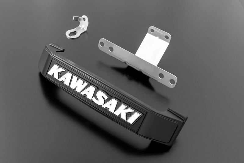 BIGステムエンブレム＆ステーセット KAWASAKI大文字 ゴールド Z900RS