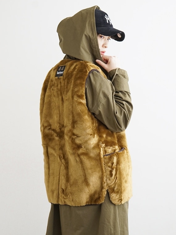 MLI0035]Barbour(バブアー) SL FUR LINER ファーライナーベスト