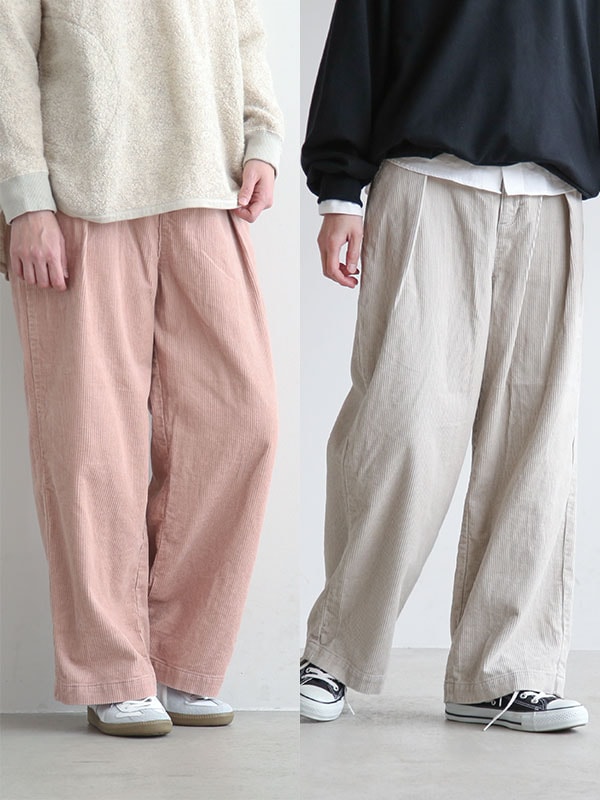 ゆ*き様 【新品未使用タグ付き】 familiar ロングパンツ コーデュロイパ