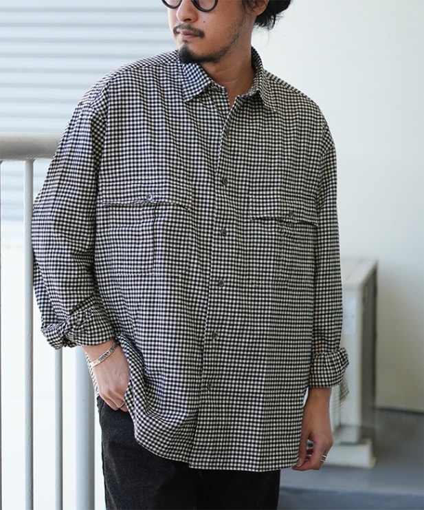 PC-016-3042]PORTER CLASSIC(ポータークラシック) ROLL UP FLANNEL