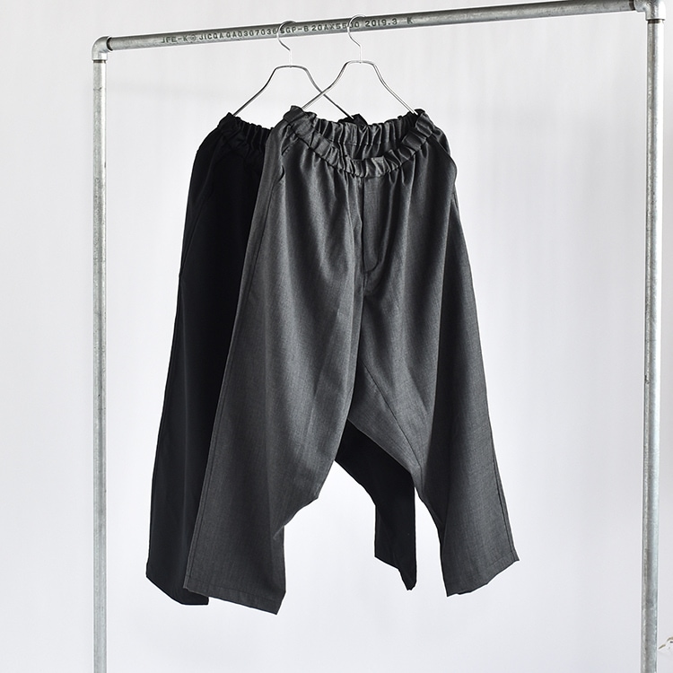 PT-73]MITTAN(ミタン/ミッタン)エアリーウールパンツ | MITTAN(ミタン