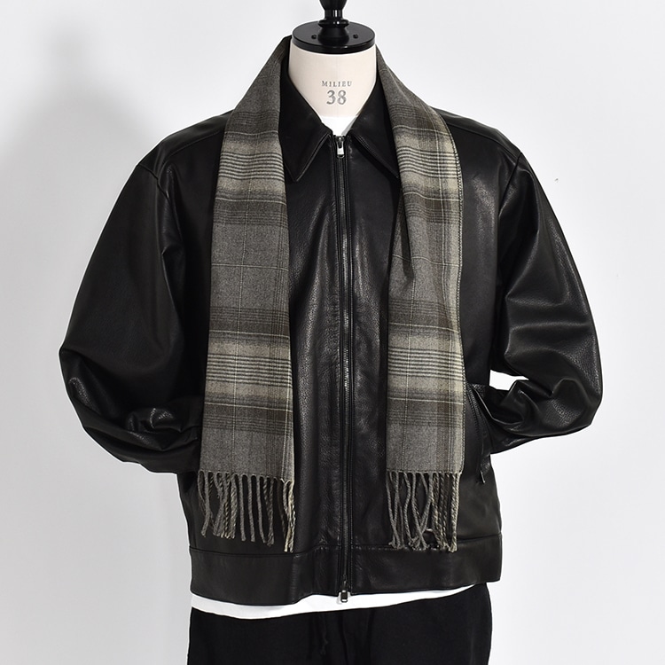 242OJ-AC02)OLD JOE(オールドジョー)AMISH PATTERN FRINGE STALL