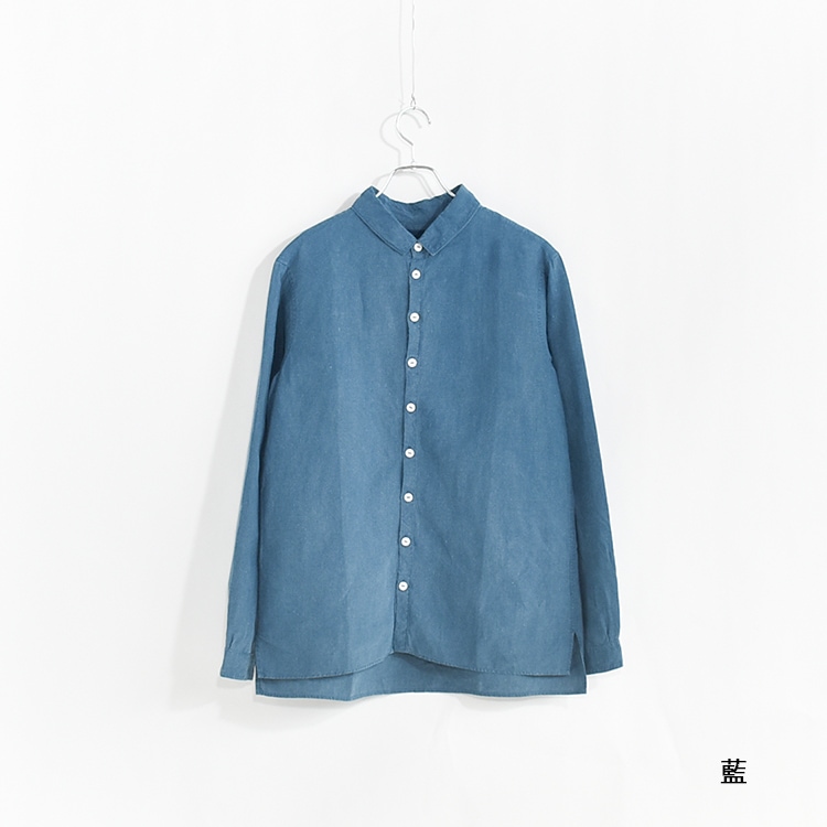 SH-109C]MITTAN(ミタン/ミッタン)大麻シャツ2 高密度(草木染め