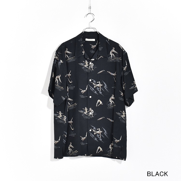 241OJ-SH06)OLD JOE(オールドジョー)ORIGINAL PRINTED OPEN COLLAR