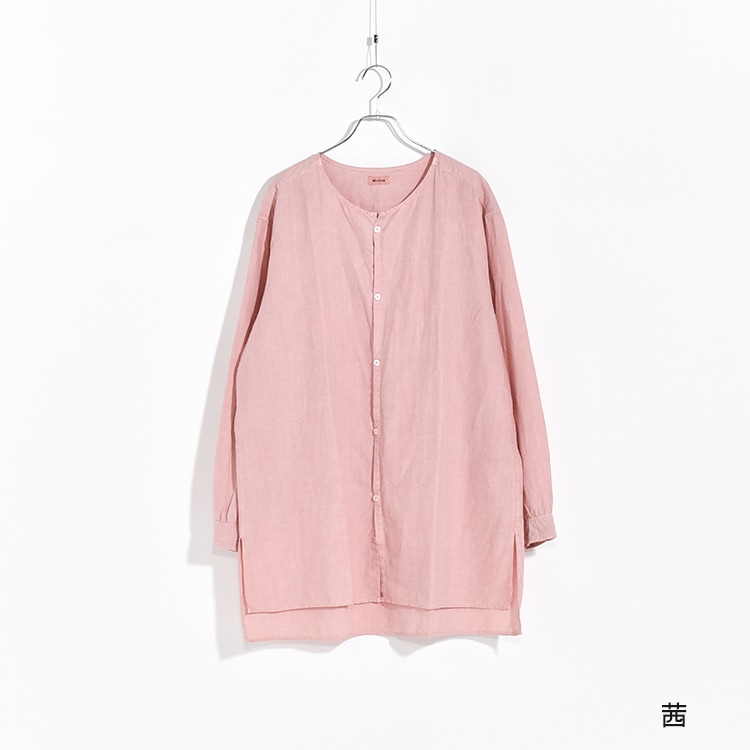 SH-158C]MITTAN(ミタン/ミッタン)大麻ワイドシャツ 高密度（草木染