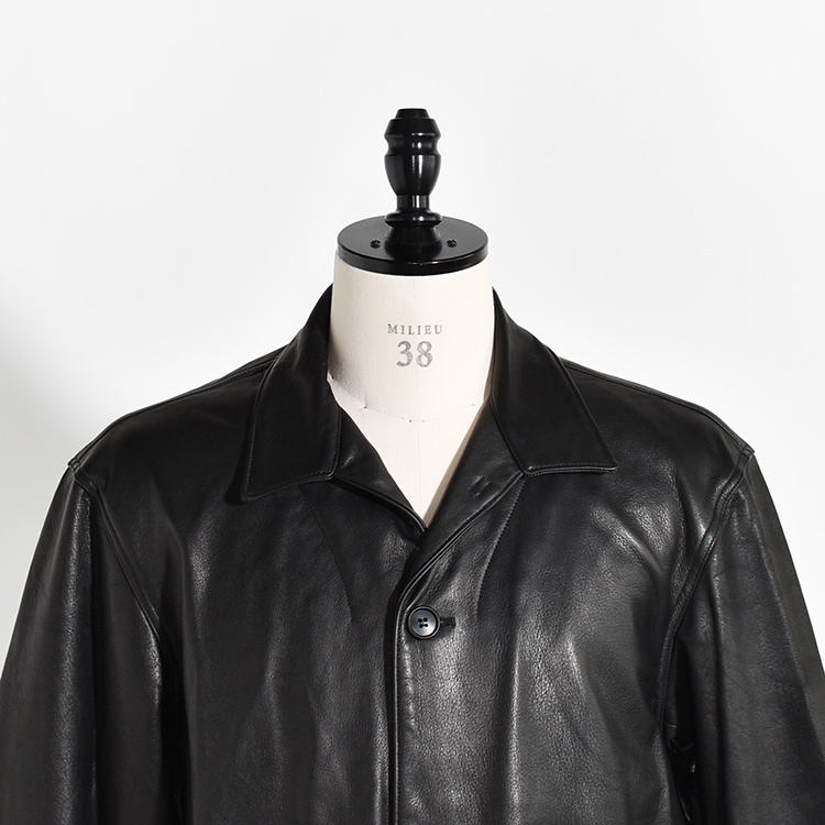 PMAS-OT02]PHIGVEL(フィグベル) Leather Field Jacket(レザー