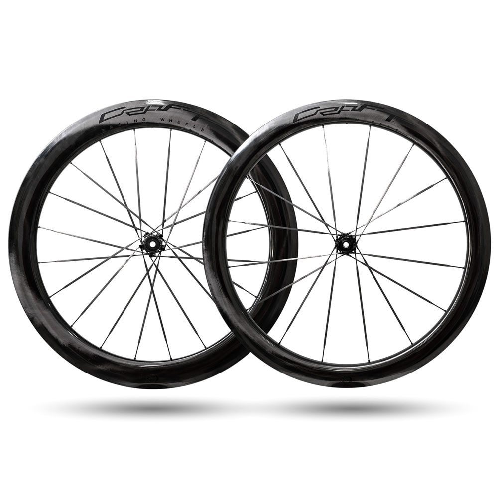クラフトワークス CS5060 カーボンファイバー スポーク ホイールセット