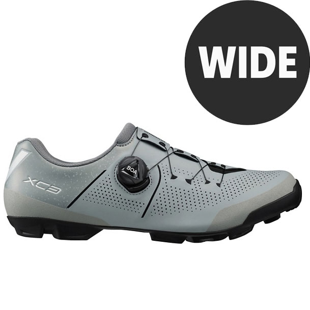 シマノ SH-XC302 アイスグレー ワイドタイプ SPDシューズ | シューズ